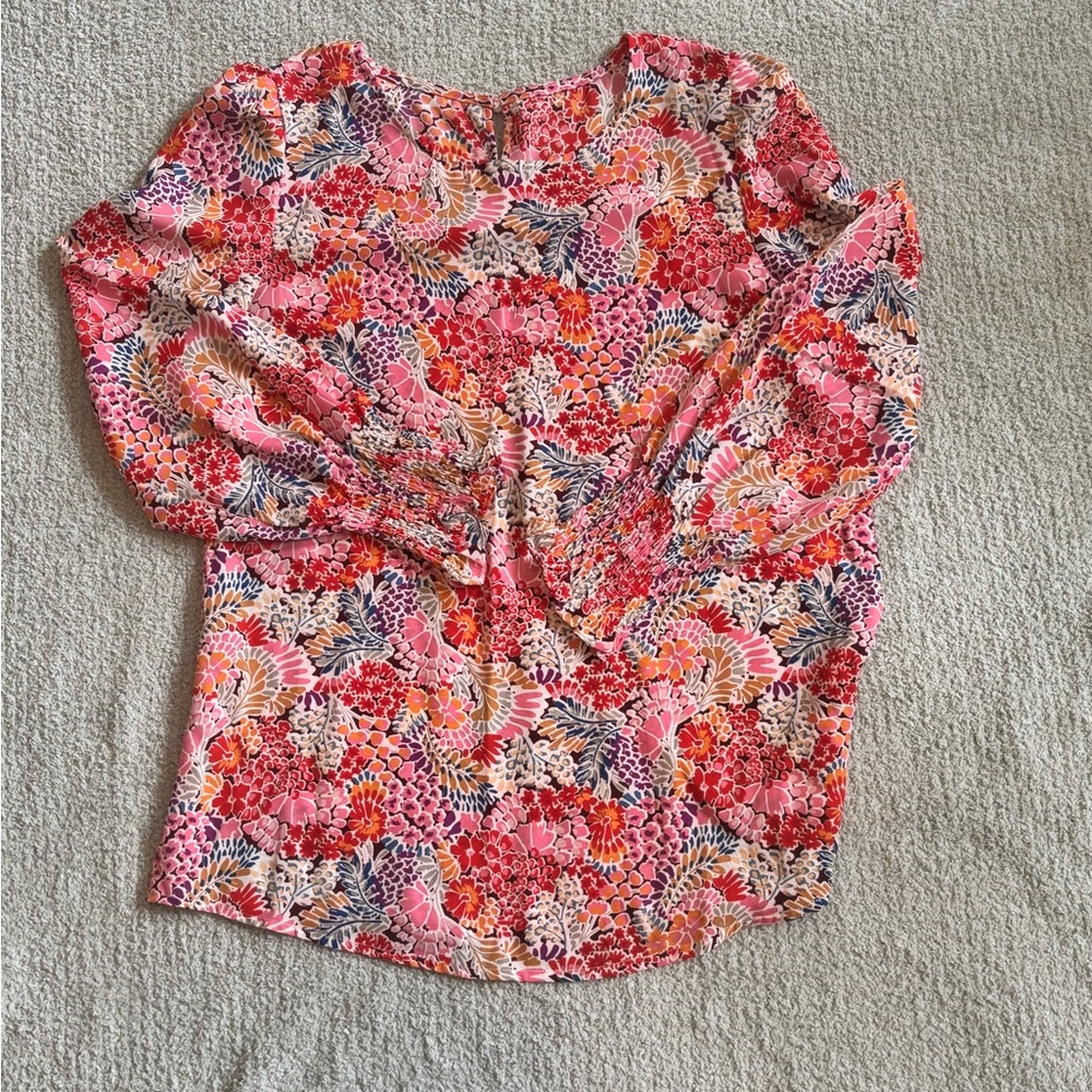 Floral Pink Women's Top